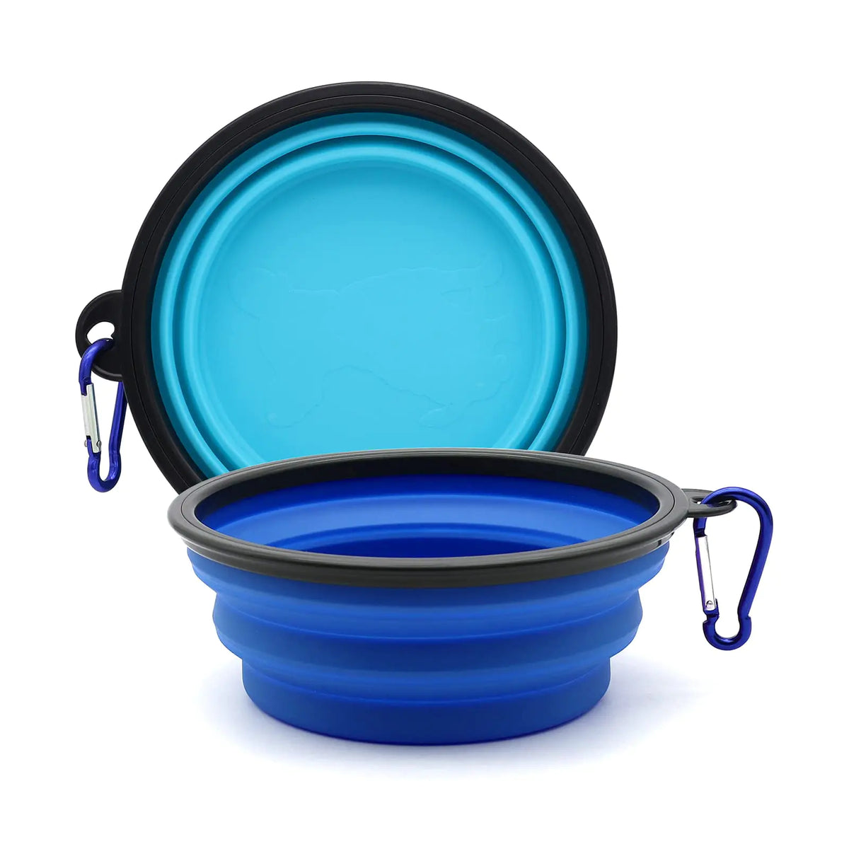 Collapsible Travel Pet Bowl — 2 Pack