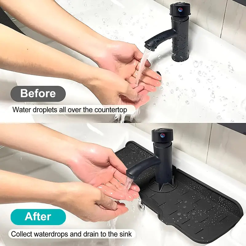 Silicone Faucet Splash Mat