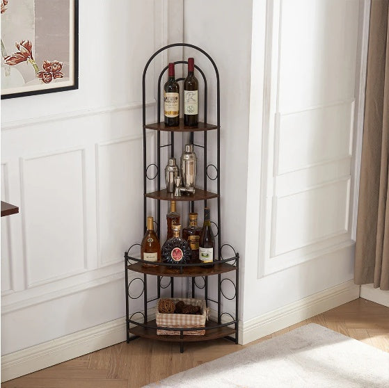 Four-Tier Corner Plant Stand